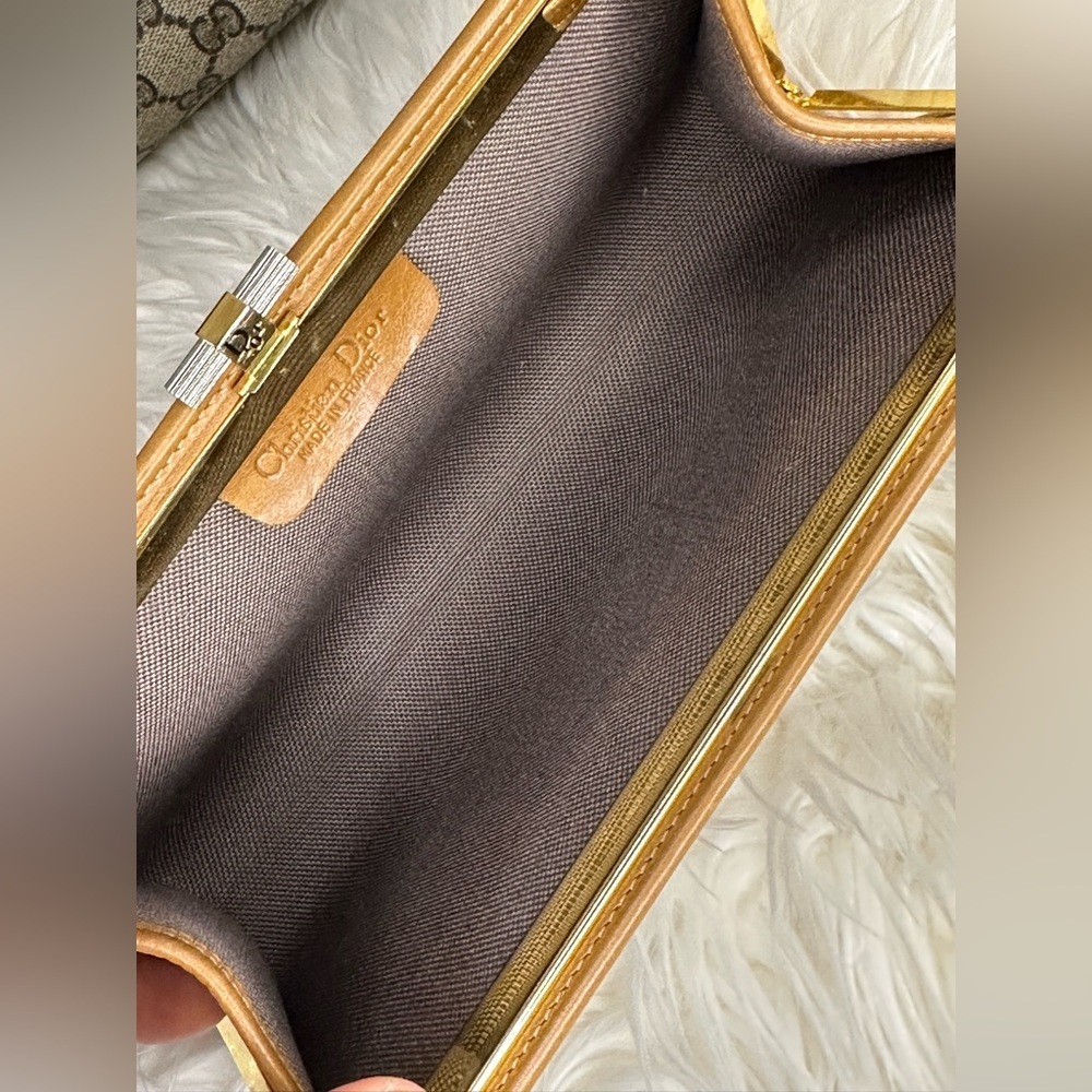 Christian Dior Honeycomb Kiss-Lock Clutch 1950s Rare and Excellent Condition 👛 - Picture 14 of 15